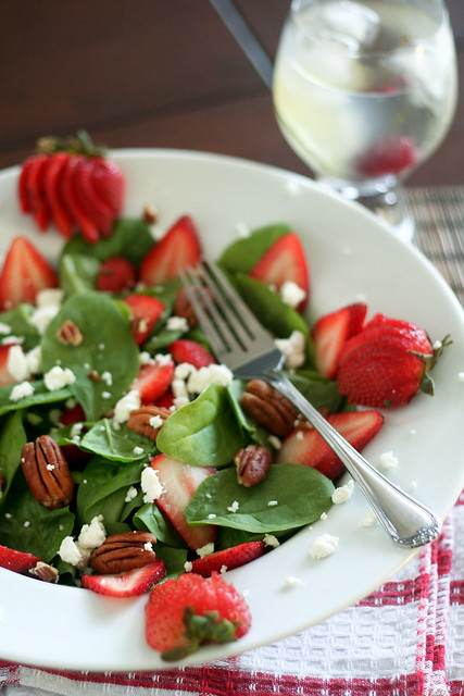 Spinach and Strawberry Salad-4