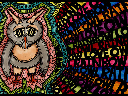 owl_rainbow_love_web | by Naterby