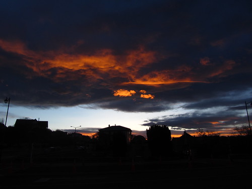 sonnenuntergang wolke oamaru neuseeland leuchtendewolke