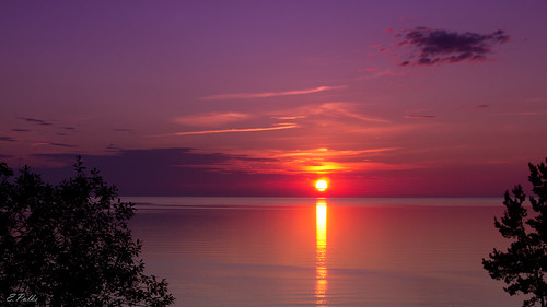 sunset sea sun seascape water latvia saulkrasti canoneos60d epulks epulksphotography