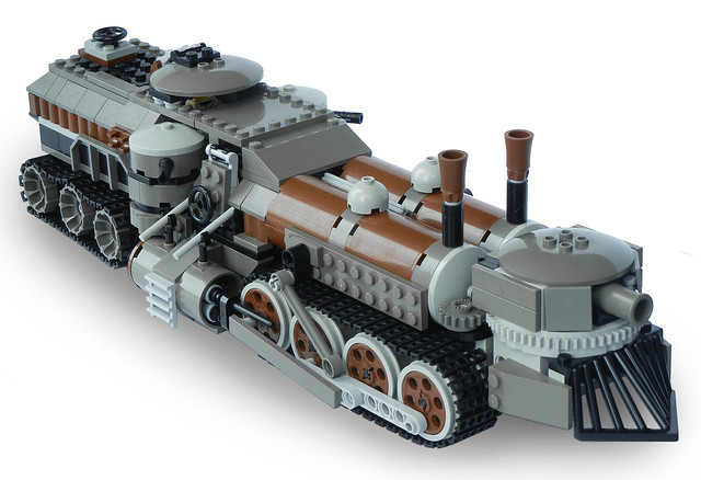 Light Steam Landship Mk. LXIII (side)