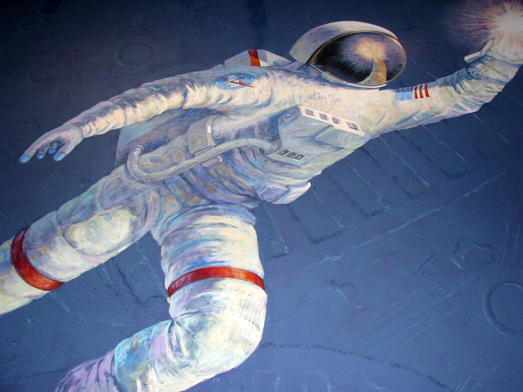 U.S. Astronaut Hall of Fame | Mural by Apollo astronaut Alan… | Flickr