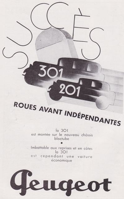1932 - Peugeot 201 301