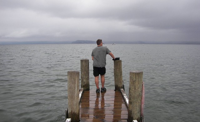 Lake Taupo, New Zealand.