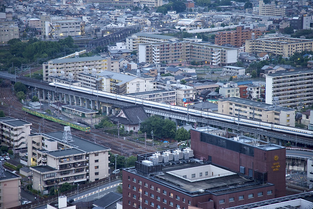 Shinkansen in Kyoto