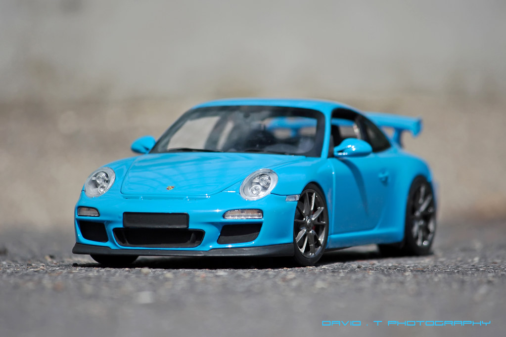 Riviera Blue Madness ! Porsche 911 (997) GT3 '09 - Norev (… | Flickr