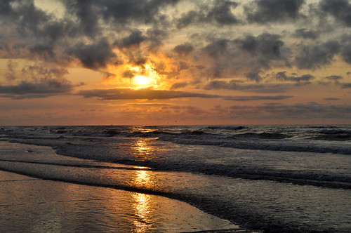 ocean morning sun water clouds sunrise landscape nikon nikkor wildwood sooc d5000