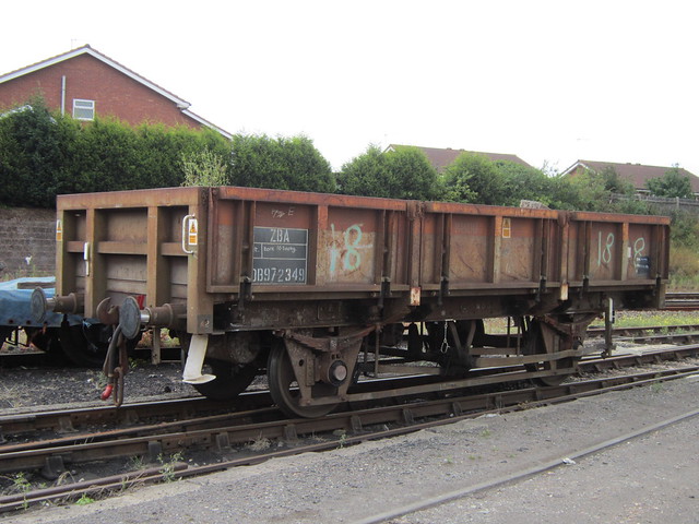 IMG_0826 - BR 'Rudd' Ballast Wagon DB 972349