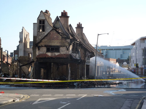 Croydon Riots - The Morning After (3) | Firemen continue to … | Flickr