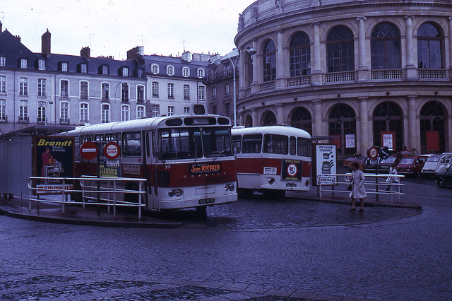 JHM-1974-0417 - Rennes, autobus Berliet
