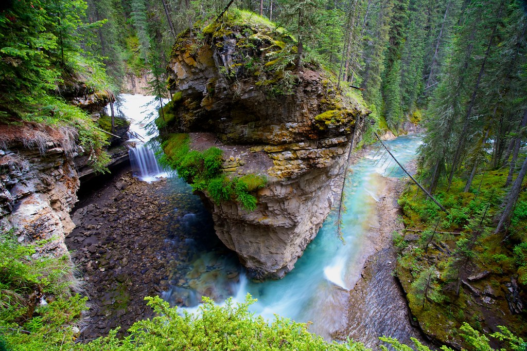 Johnston Canyon Banff Np Alberta Canada This Is From A Be Flickr