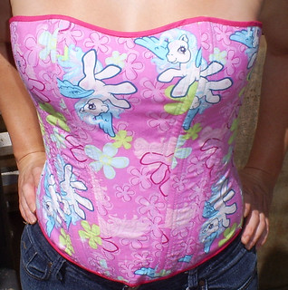 My Little Pony Corset | It took forever to find this fabric!\u2026 | Flickr