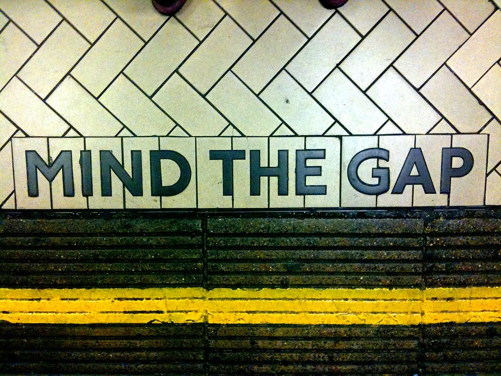 Mind the gap | Ged Carroll | Flickr