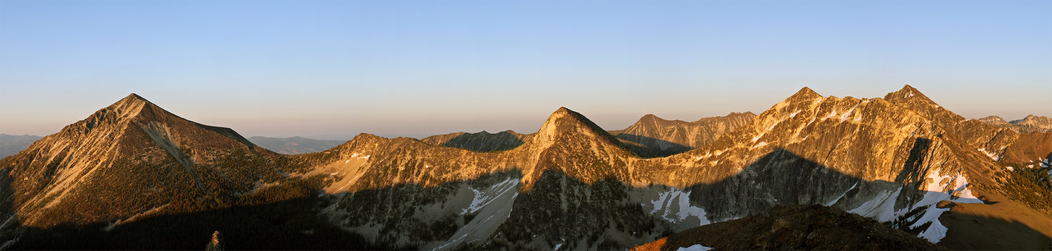 Eastern panoramic view from Gray Peak