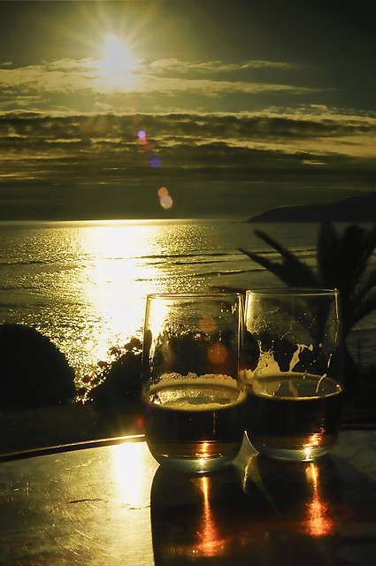 Esperando el atardecer-Lires Waiting for the sunset Lires-A Coruña