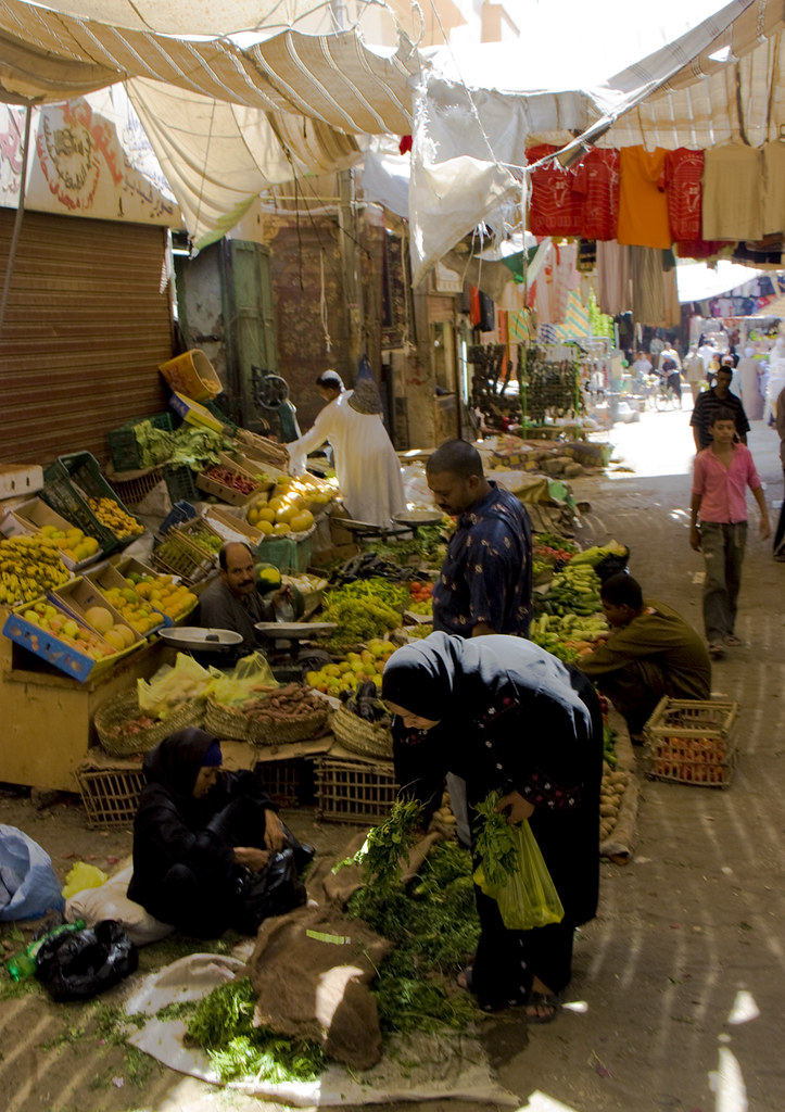 Verdura fresca. Serie Mercado de Luxor III