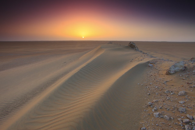 Kuwait - Another day left... Alsalmi sunset
