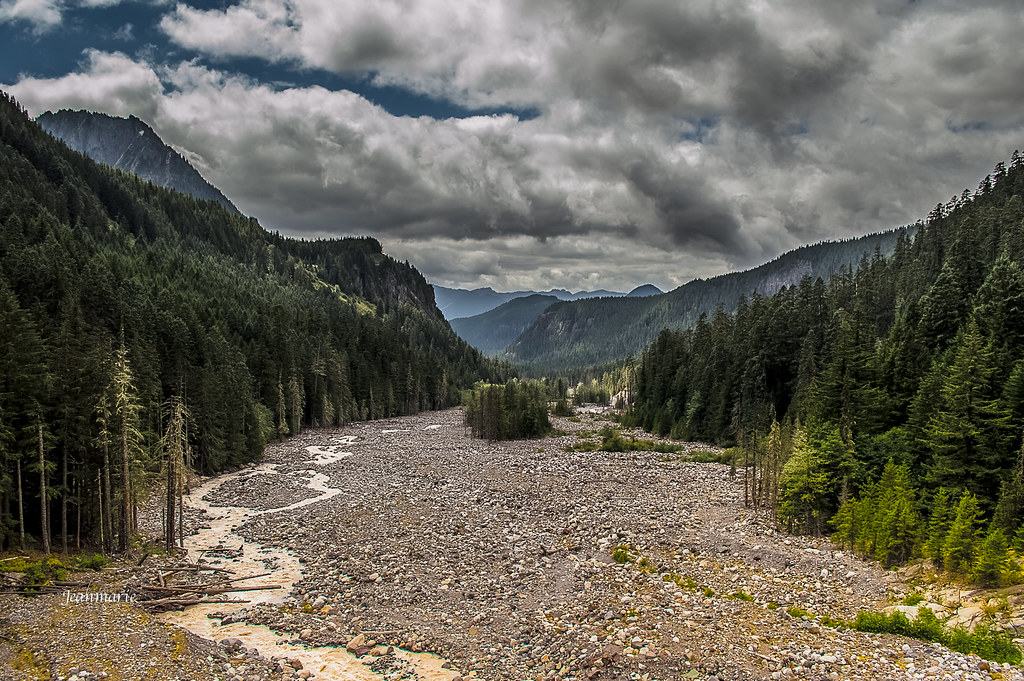 River At Rest | River bed on Mt.Rianier. | Jeanmarie Shelton | Flickr