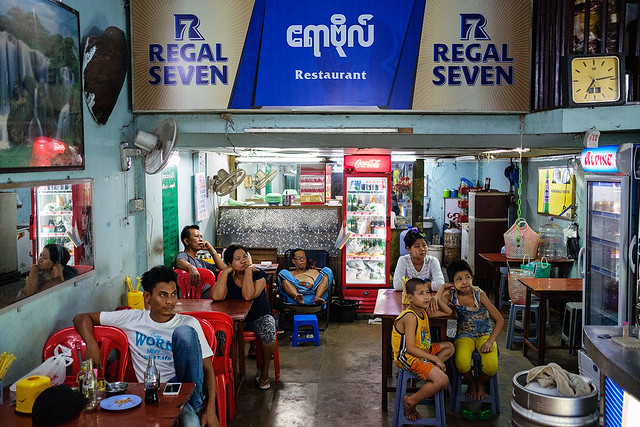 Family restaurant - Yangon, Myanmar