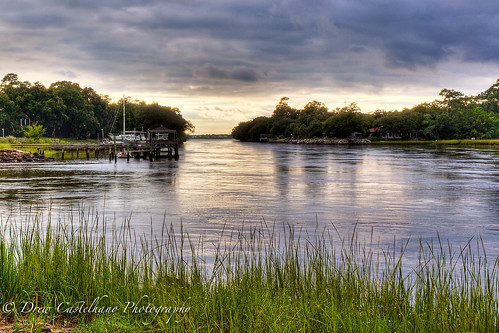 clouds creek landscape outdoor waterscape lowcountry wappoo