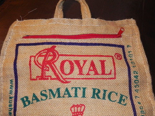 Rice Bag for Compost Tea | Royal Basmati Rice Zippered Burla… | Flickr