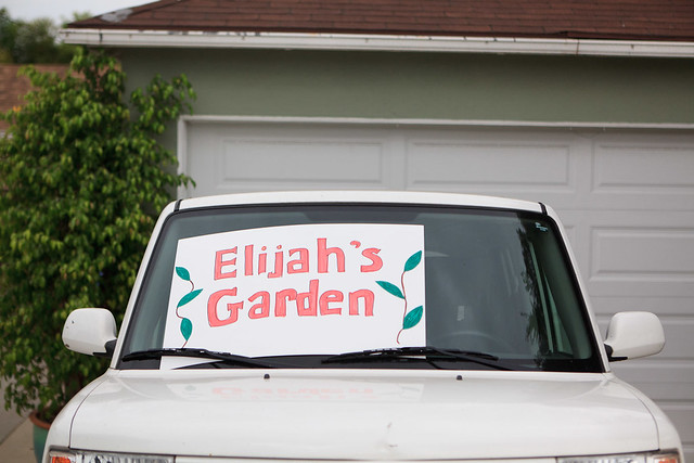 Elijah's Garden Sign