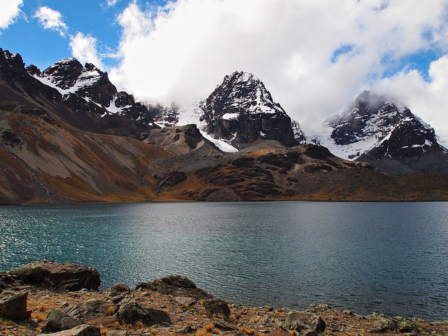 Chiarkota Lake-Condoriri Range-Bolivia