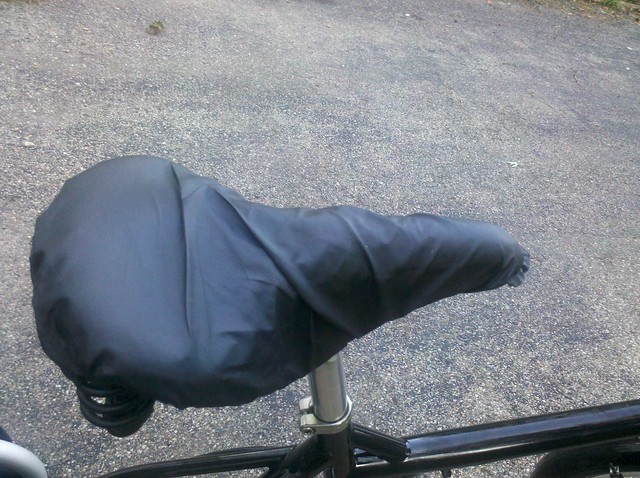 Brooks saddle cover, inside out