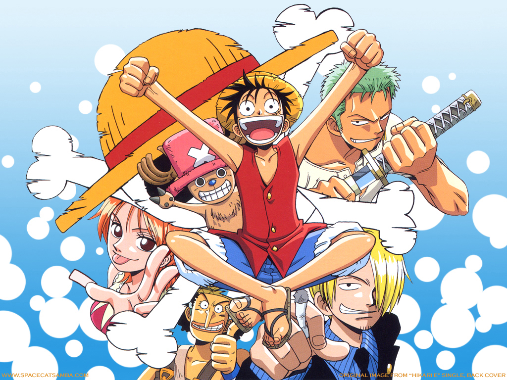 One Piece Wallpaper A Cheerful Portrayal Of The First Six Flickr
