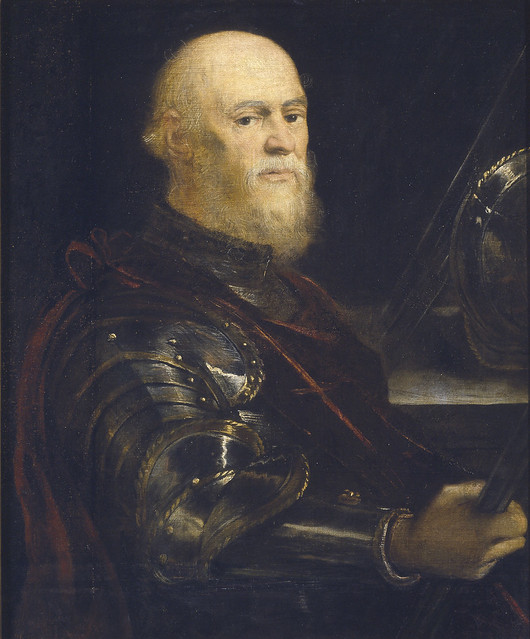 Tintoretto - Venetian admiral (1570-75)