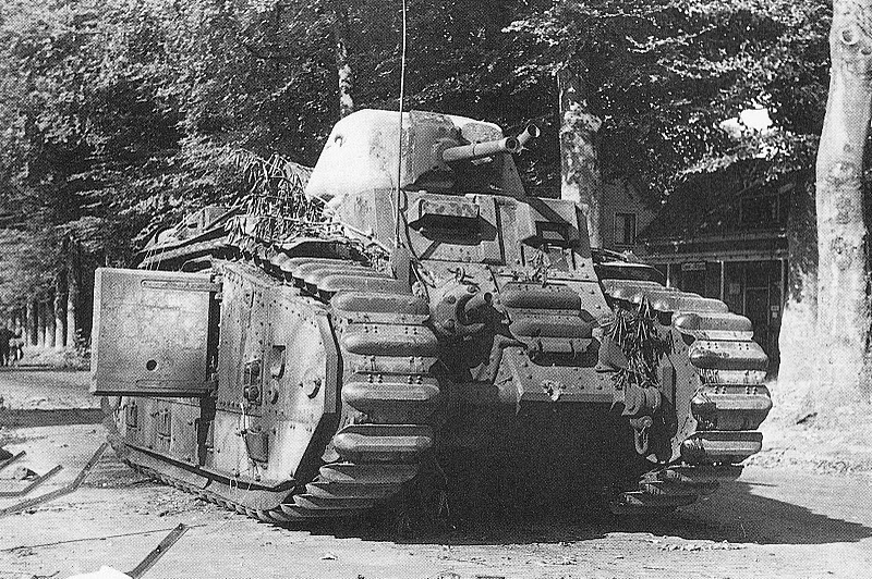 Flammwagen Panzerkampfwagen B-2 740(f) (späte Produktion)