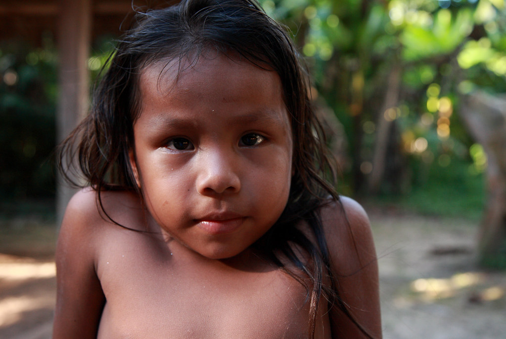 A Young Yagua Girl Yagua Village Near Amazon River North P Flickr