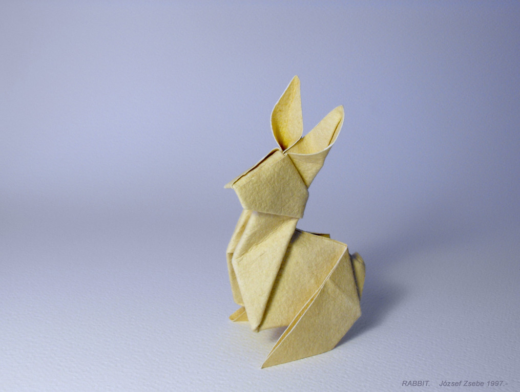 RABBIT (1997) | Designed and folded by me (Jozsef Zsebe). De… | Flickr