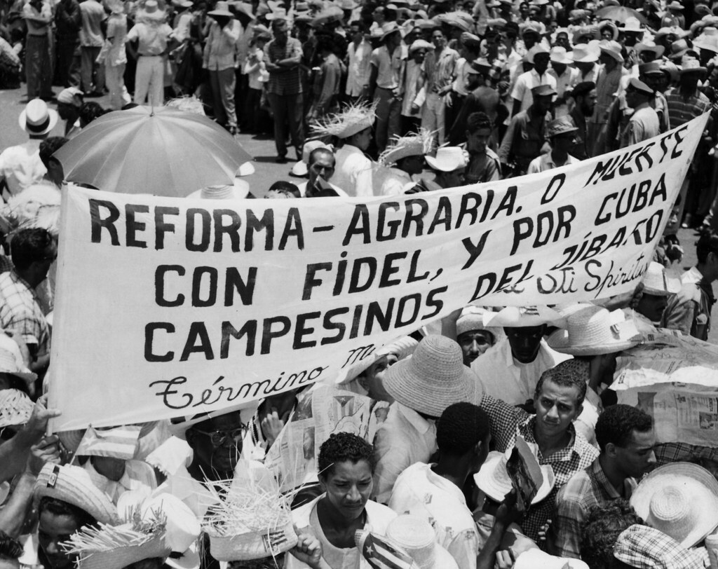 1961.- La reforma agraria en el centro del 26 de julio