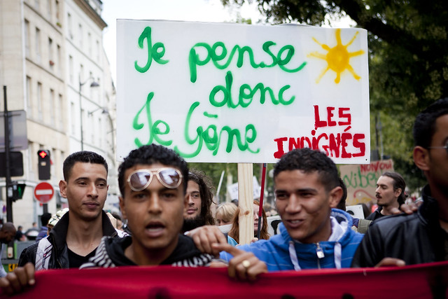 French Indignant's Demonstration (11) - 14Jul11, Paris (France)