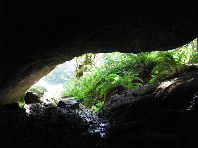 View from cave under House Rock