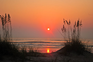 Sunrise over St. Augustine Beach