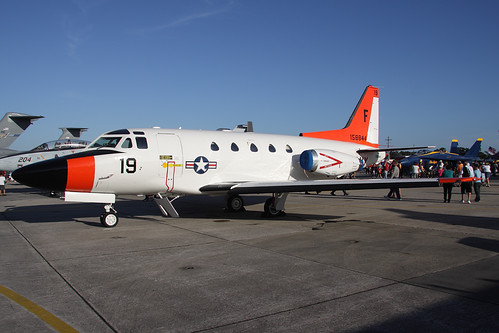 U.S. Navy North American CT-39G Sabreliner # 158844 | by Flightline Aviation Media