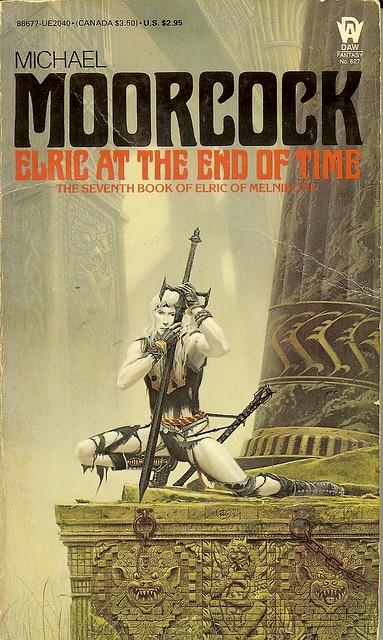 Elric at the End of Time - Michael Moorcock - cover artist Michael Whelan