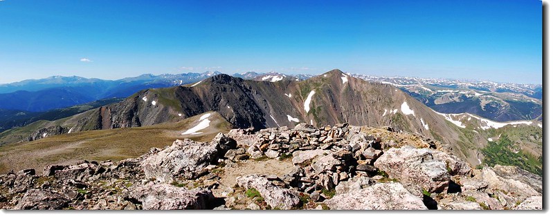 View to South from James' summit 4