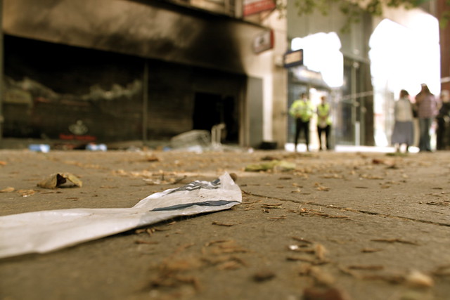 London riots: the day after