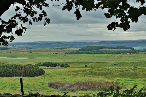 england landscape outside countryside ruins europe roman historic northumberland hadrianswall