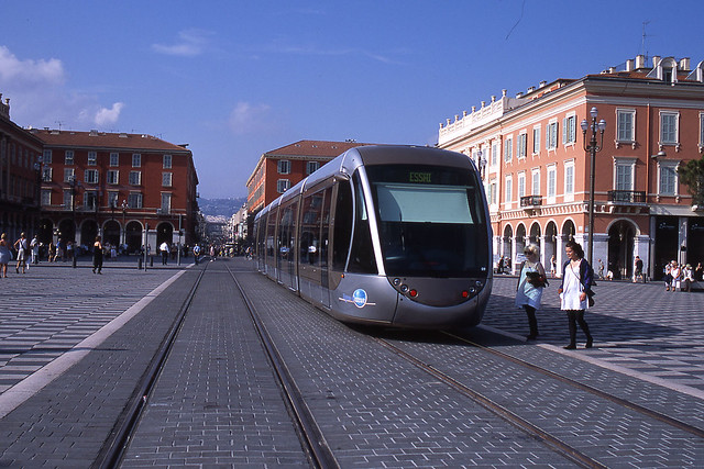 JHM-2007-0208 - France, Nice, tramway Alstom Citadis en essais