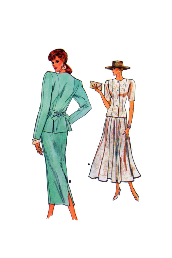 Vogue 9931 Women Suit Pattern