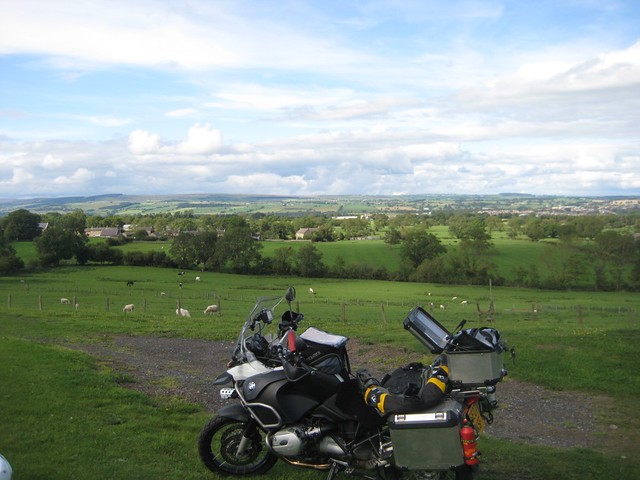 Gallows Hill campsite on the way to Ayr