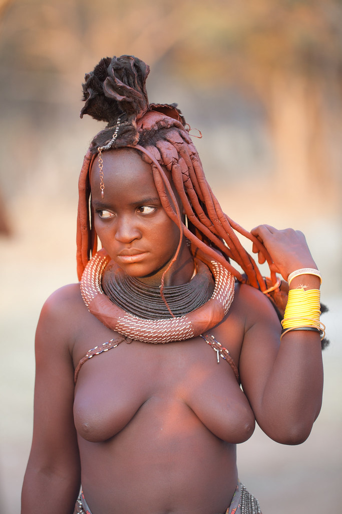 africa, portrait, woman, geotagged, mujer, retrato, femme, tribe, namibia, ...