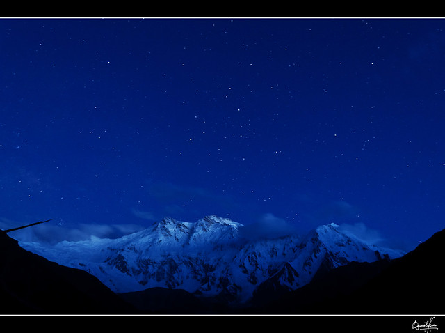 Nanga Parbat Test Shot for Star Trails