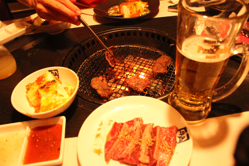 立川駅で焼き肉