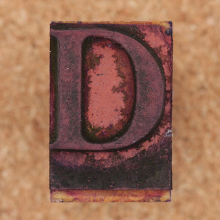 rubber stamp letter D | Leo Reynolds | Flickr