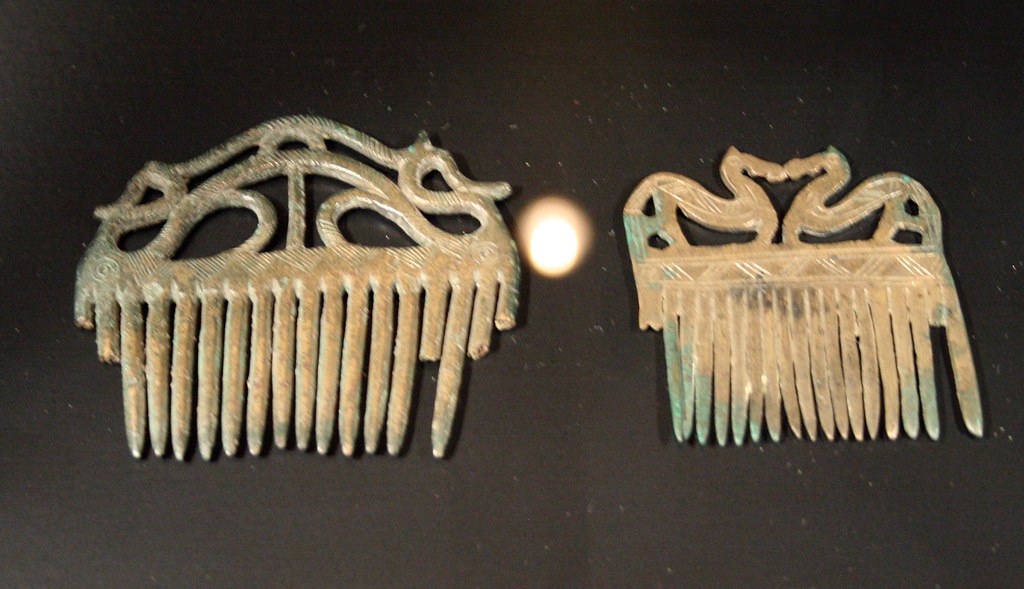 Copenhagen, national museum - decorated combs | The horse wa… | Flickr